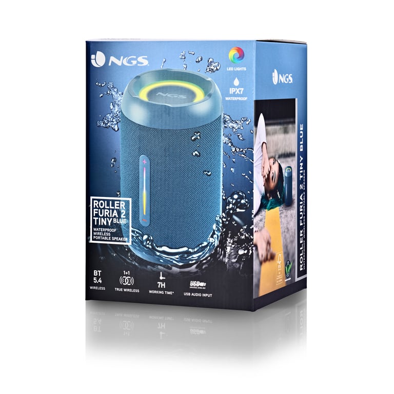 NGS ROLLER FURIA 2 TINY Enceinte portable stéréo Neuf - vue 5