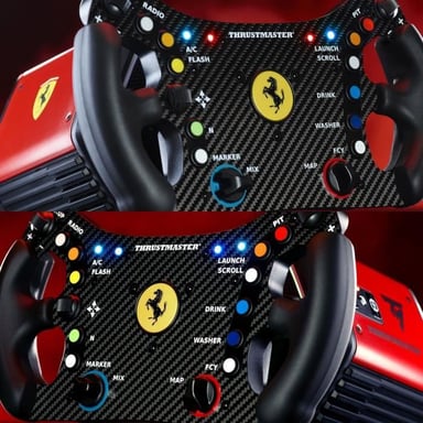 Thrustmaster Ferrari 488 GT3 Nero Volante analogico/digitale PC