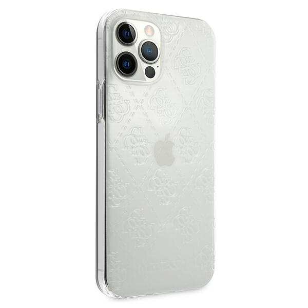 Guess Coque transparente motif 3D pour iPhone 12 Pro Max Multicolore - vue 3