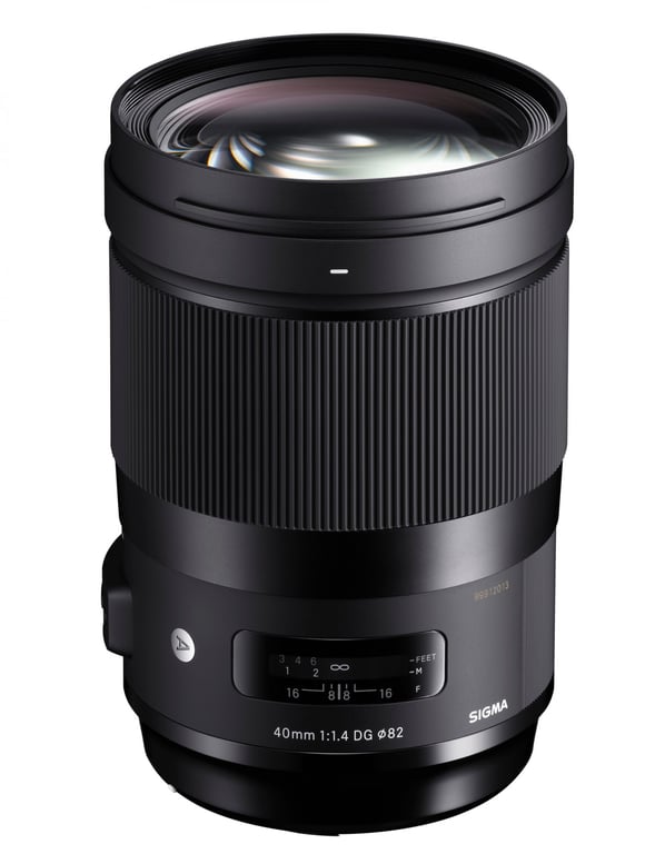 Objectif hybride Sigma 40mm f1.4 DG HSM Art pour Sony FE - vue 2