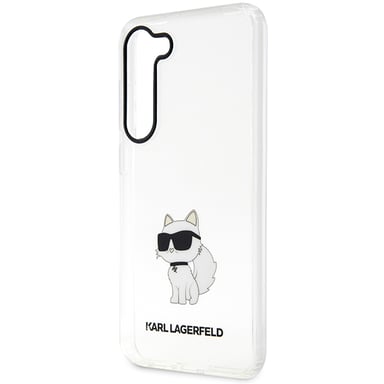 Funda Karl Lagerfeld Ikonik Choupette para Samsung Galaxy S23, transparente