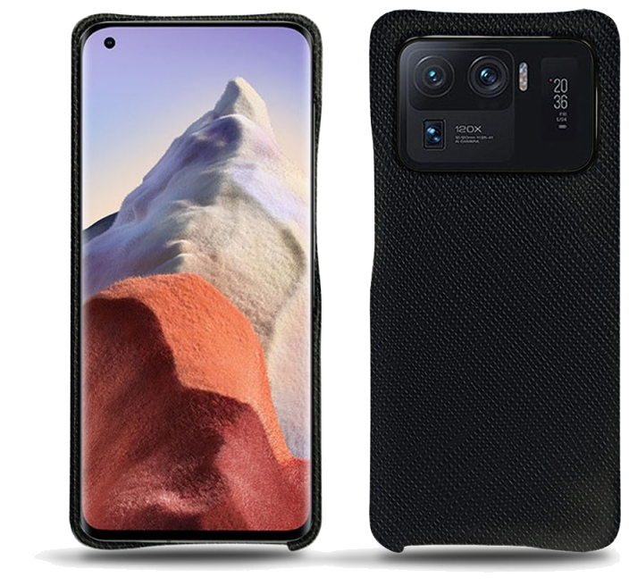 Coque cuir Xiaomi Mi 11 Ultra - Coque arrièreNoir