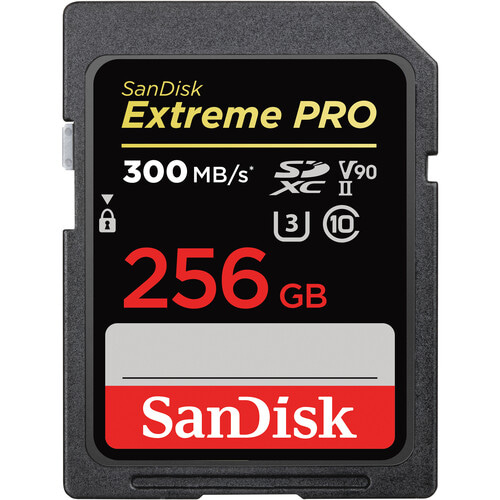Carte Mémoire SDXC SanDisk ExtremePro V90 300Mb/ - vue 2