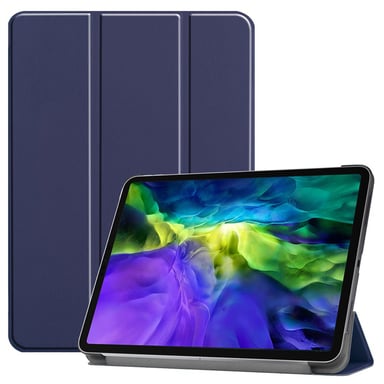 Etui Apple iPad Pro 12.9 Pouces 2022 / iPad Pro 12,9 2021 / iPad Pro 12,9 2020 6e/5e/4eme generation smartcover bleu - Housse protection bleue