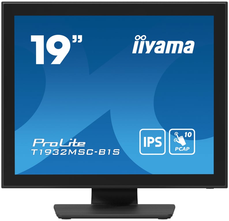 iiyama ProLite T1932MSC B1S écran plat de PC 48 3 cm 19 1280 x 1024 pixels Full HD LED Écran tactile Dessus de table Neuf