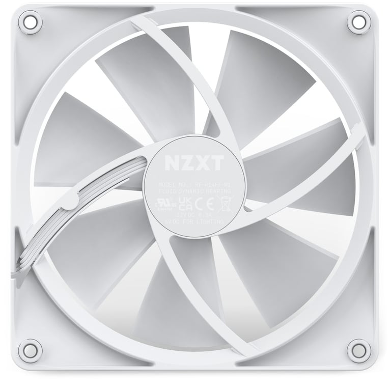NZXT F140 RGB Boitier PC Ventilateur 14 cm 1 pièce Neuf