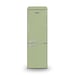 Schneider SCCB300V-VAE - Réfrigérateur combiné 304L Vintage Vert amande