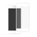 Protezione dello schermo in vetro temperato da bordo a bordo per Apple iPhone 6/6s/7/8, bianco