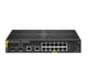 HPE Aruba Networking 6100 12G Class4 PoE 2G/2SFP+ 139W Gestionado L3 Gigabit Ethernet (10/100/1000) Energía sobre Ethernet (PoE) 1U Negro