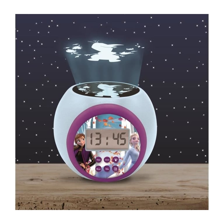 LA REINE DES NEIGES Réveil projecteur fonction minuteur LEXIBOOK - vue 3