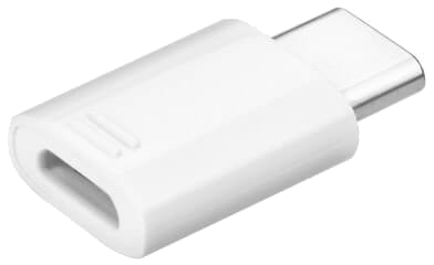 Adaptateur Samsung MicroUSB a USB-C Blanc EE-GN930