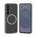Custodia magnetica antiurto invisibile realizzata con il 75% di plastica riciclata per Samsung Galaxy S25+ 5G, trasparente