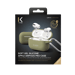 Custodia Apple AirPods Pro in morbido silicone gel, verde oliva