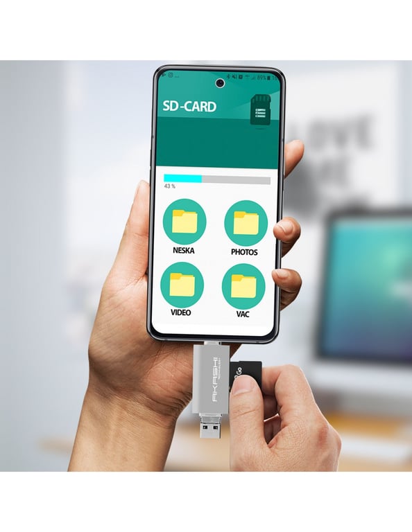 AKASHI ALTSDREADER 3 IN 1 - vue 5