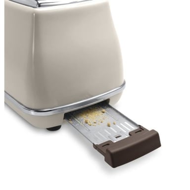 Grille-pain De'Longhi Icona Vintage CTOV 2103.BG 2 fentes 900 W Beige