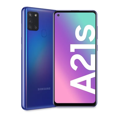 Galaxy A21s 128 Go, Bleu