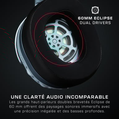 Cuffia senza fili PS Bianca Stealth 700 Gen 3 PS White