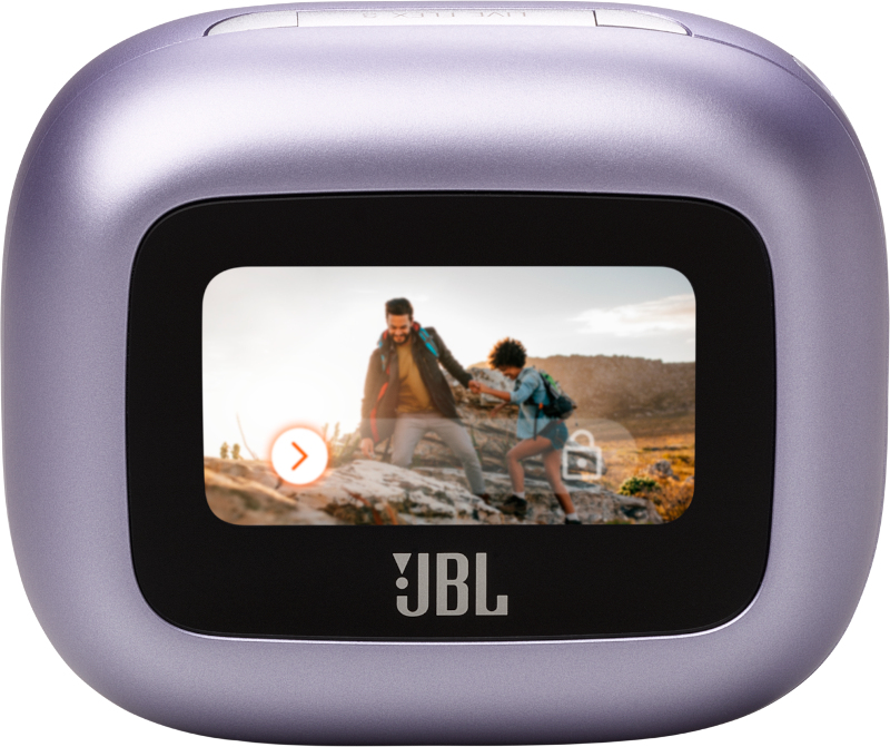 JBL Live Flex 3 avec réduction de bruit - Ecouteurs sans fil Violet - vue 3
