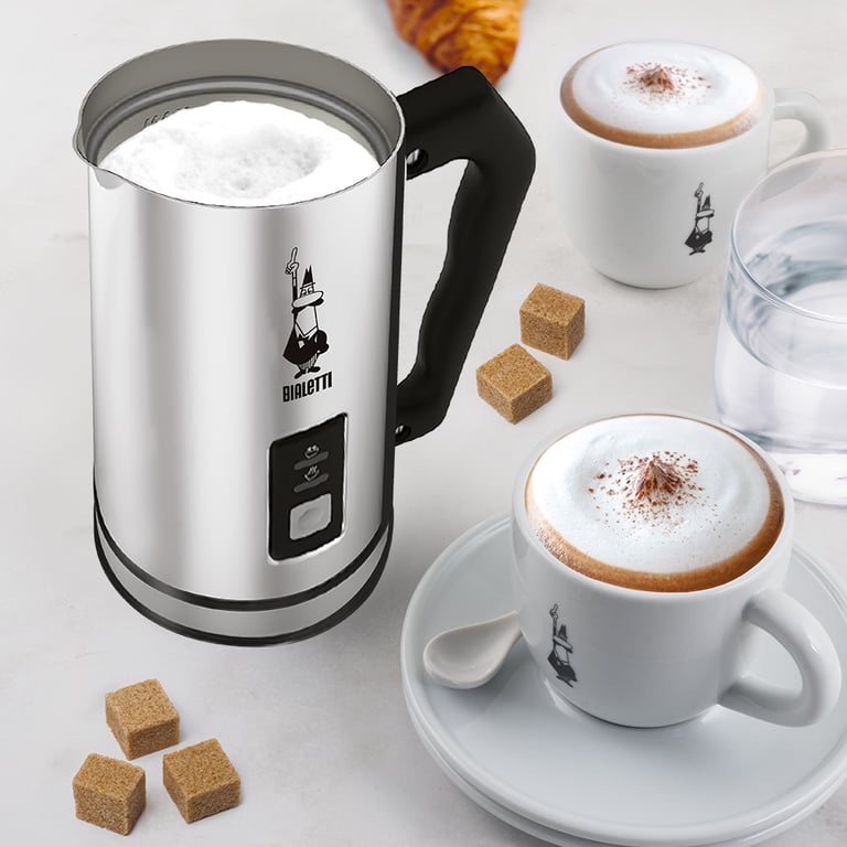 Mousseur À Lait Électrique Bialetti MK01 – 240 ml, 500 W, Acier Inoxydable - vue 9