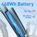 Vélo électrique Aairsk GT900 26 pouces, moteur 250 W, batterie 36 V 13 Ah, double suspension