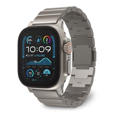 Cinturino in titanio per Apple Watch Ultra 1-3, elegante e resistente