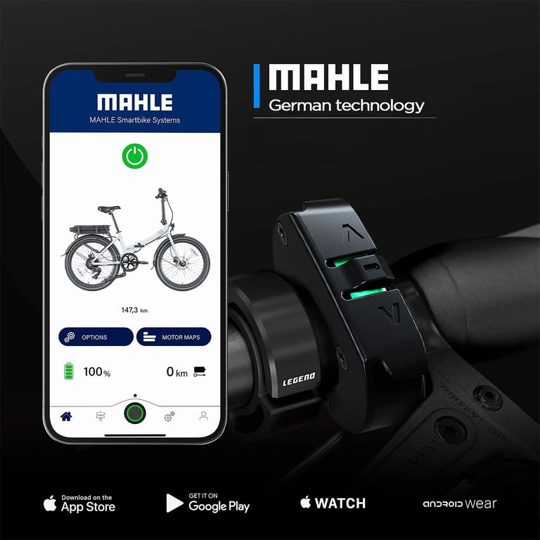 Vélo Électrique Pliant Legend Siena – Moteur 250 W, Batterie 13 Ah - vue 2