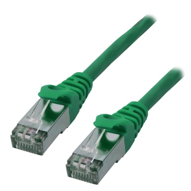 MCL FCC6ABMSHF-5M/V cable de red Verde Cat6a S/FTP (S-STP)