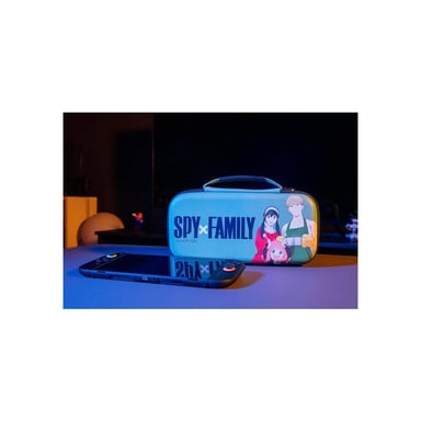 Housse de protection Konix SPY x FAMILY pour Nintendo Switch 2 avec 8 emplacements jeux Vert