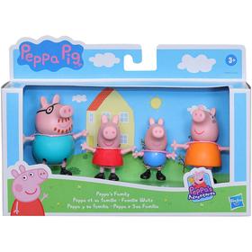 Peppa Pig e le figurine della famiglia