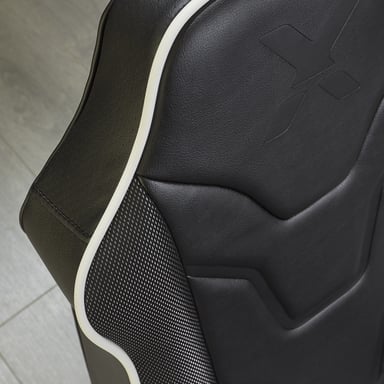 X Rocker Chimera Siège de jeu sur console Noir, Blanc