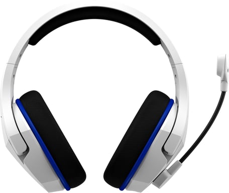 HyperX Core Cloud Plus - Auriculares inalámbricos para juegos (azul blanco) - PS5 -PS4