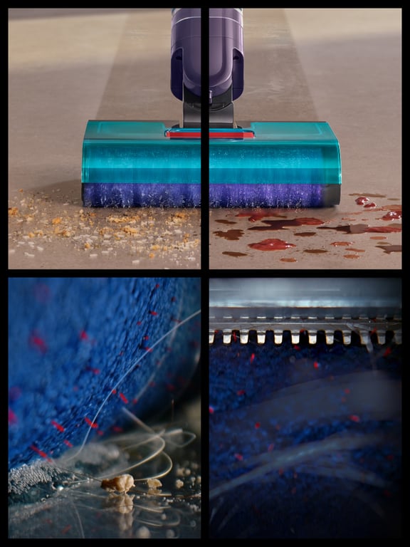 Clean+Wash - Aspirateur laveur Dyson, Bleu - Neuf