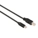 Cavo USB-C, USB 2.0, c . maschio USB-C - c . maschio USB-B, 480 Mbit/s, 1, 80m