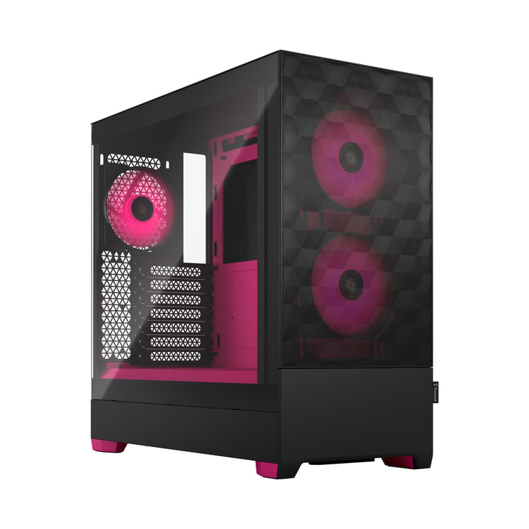 Fractal Design Pop Air Tower Noir, Magenta - Neuf