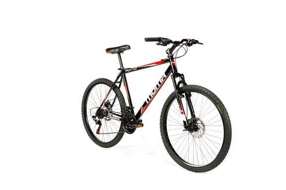 Bicicleta Montaña SHIMANO FOX 26'', Aluminio, Shimano 21v, Doble Freno Disco, Susp. Delant