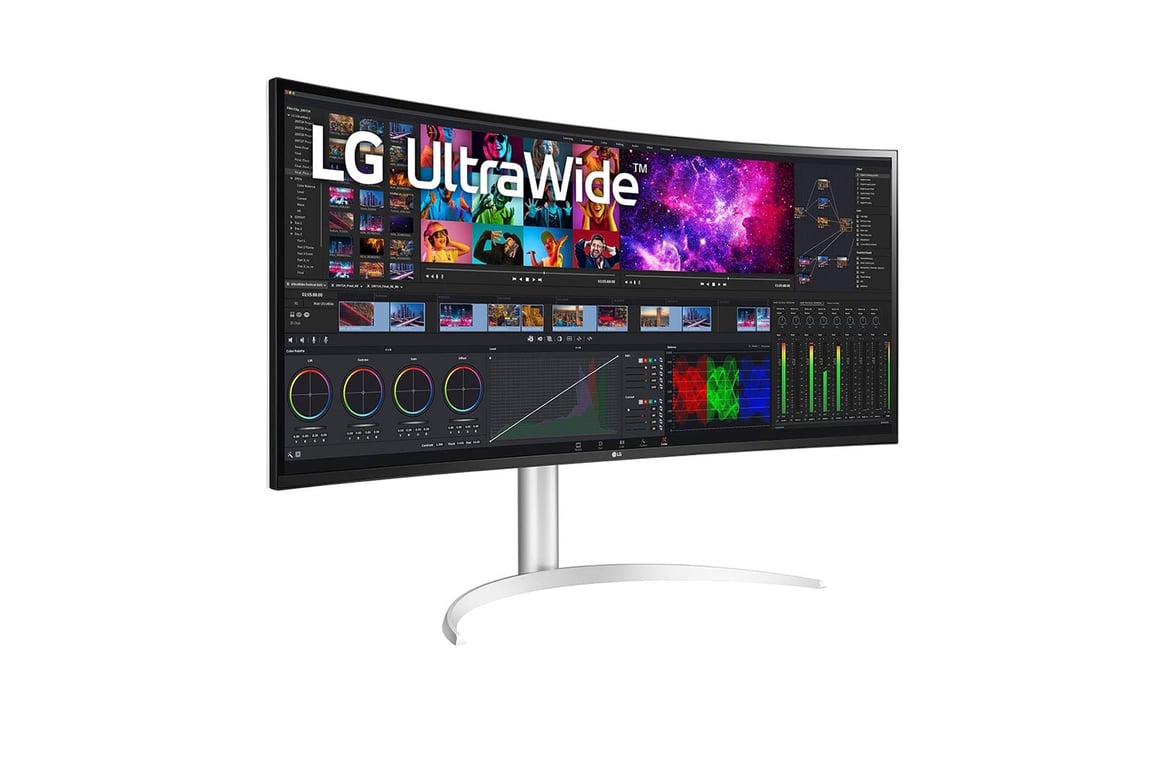 LG UltraWide 40WP95XP W Ecran 39.7 LCD incurvé LED 5120x2160 pixel 21:9 HDR - vue 3