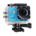 SJCam SJ4000 Wi-Fi Caméra d'action étanche 30 m 12MP Angle 170 ° 1080p HD 2.0 Écran LCD Bleu