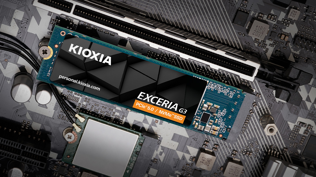Kioxia Exceria G3 2 Go .2 PCI Express 5.0 NVMe BiCS FLASH TLC - vue 2
