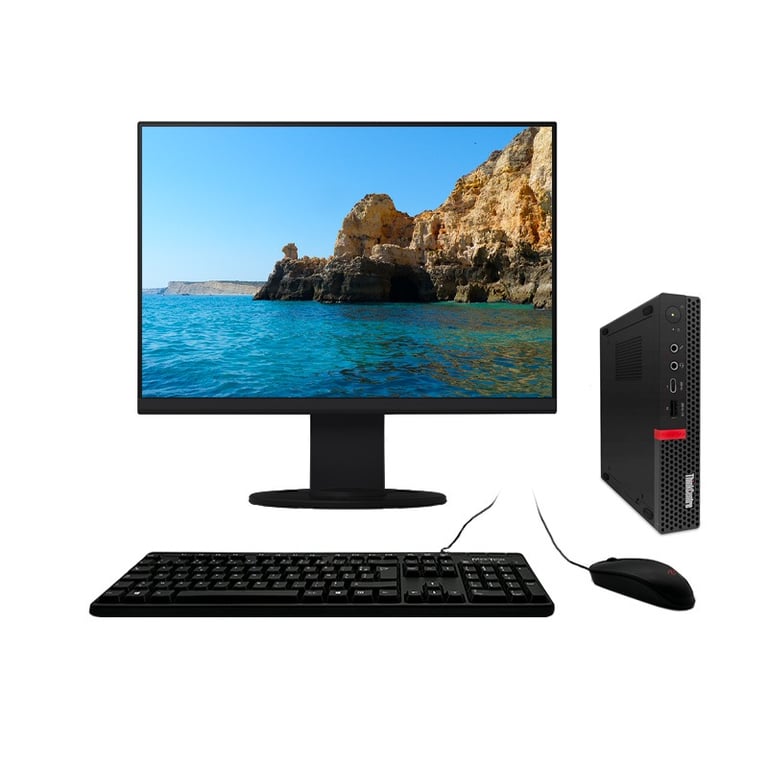 M720q i5-8400T 3.30GHz 8Go/2To SSD Wifi W11 + Ecran 27 - Très bon état - Très bon état Lenovo sur Pixmania