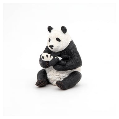 PAPO Estatuilla de mamá y bebé panda - Suavidad y emoción