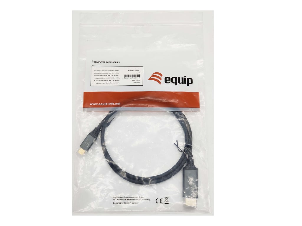 Equip Câble USB C vers HDMI / 1 0 4K60 Hz Neuf - vue 3