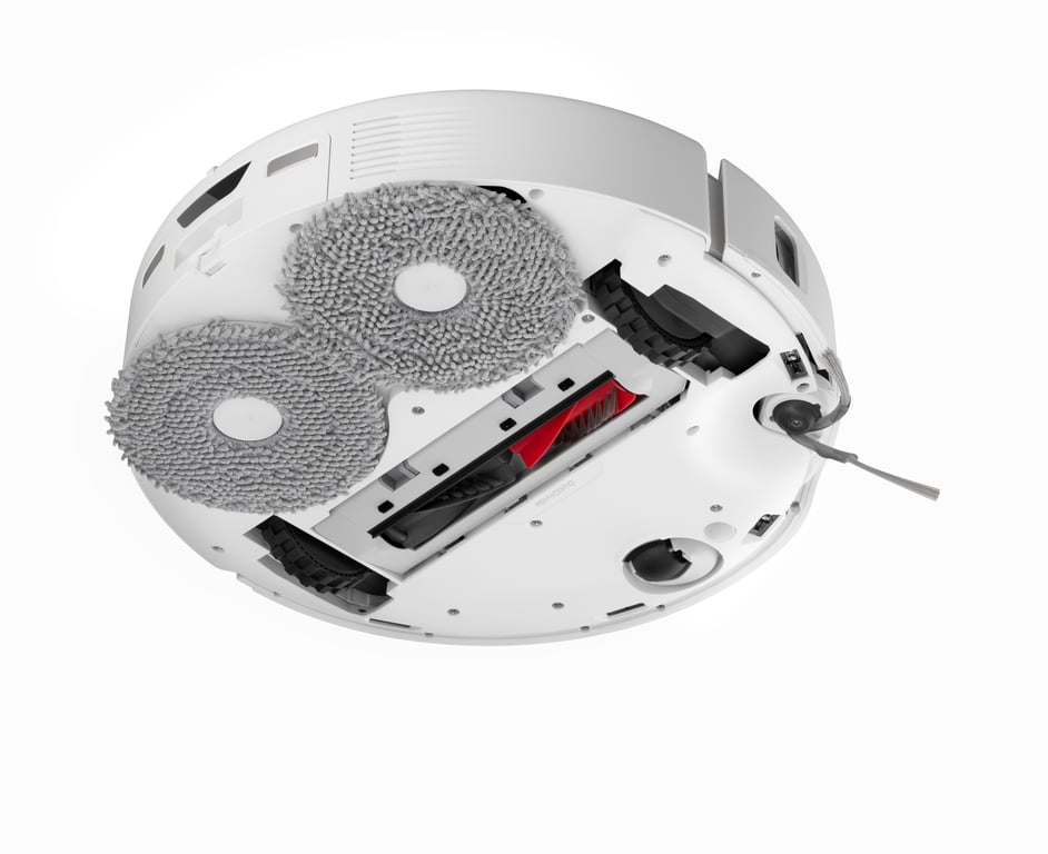 Aspirateur Robot Roborock Qrevo Curv 5a1 18 500 Pa Et Mop Rotatif - vue 3