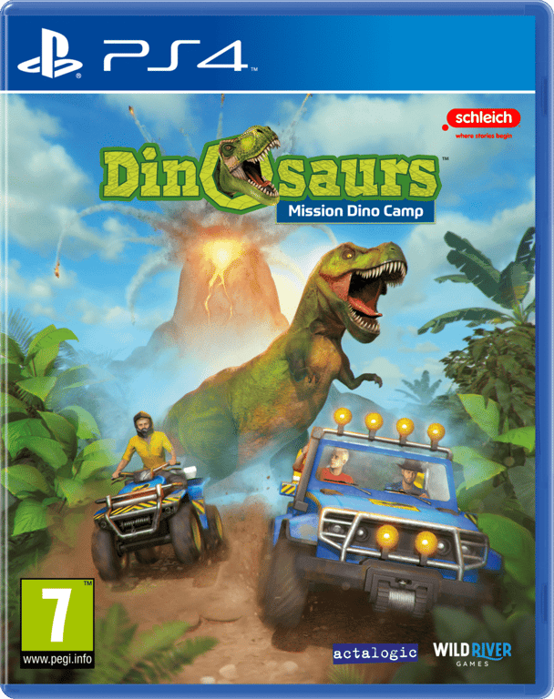Dinosaurs : Mission Dino Camp Schleich Ps4 - vue 2