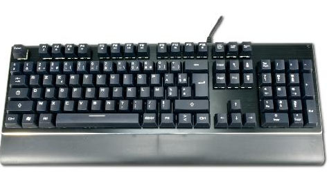 MCL ACK-4002 teclado USB AZERTY Negro