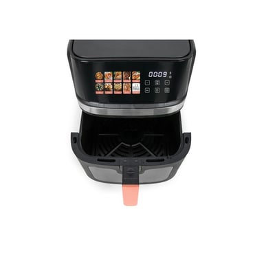 Friteuse Air Fryer Livoo x Marmiton DOC343CO 8 L 1700 W 10 programmes Écran tactile Noir