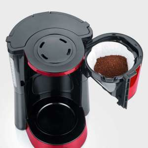 Severin Cafetière filtre "Type" KA 4817 Rouge - vue 6