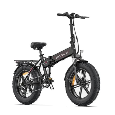 VéLo Électrique ENGWE EP-2 PRO | Vitesse Max 40 km/h | Autonomie 40 km | Moteur 250W | Batterie 48V 13Ah | Pneus 20 Pouces | Noir