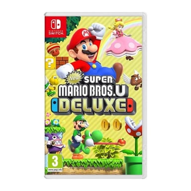 Versión de importación de Nintendo, jugable en francés New Super Mario Bros. U Deluxe ( Switch) 2525646