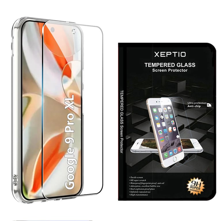 Google Pixel 9 Pro XL 5G verre trempé vitre protection écran - Neuf