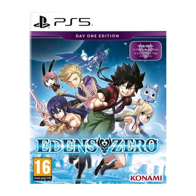 Jeu PlayStation 5 Konami Edens Zero Day One Edition Action-RPG 3D Édition physique Noir